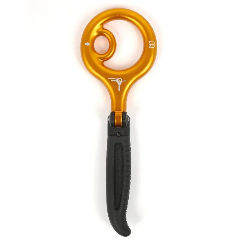 9-кольцевая страховочная веревка спусковое устройство высотная спусковая