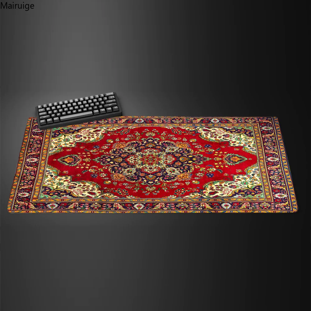 900x400 мм персидский ковер настольный коврик большой игровой для мыши милый аниме