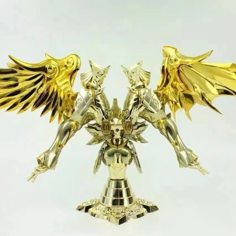 Фото Совершенно новый в наличии, оригинальные фигурки Saint Seiya GT God Twins Constellation, экшн-кукла, модель украшения, праздничные игрушки, подарки №3
