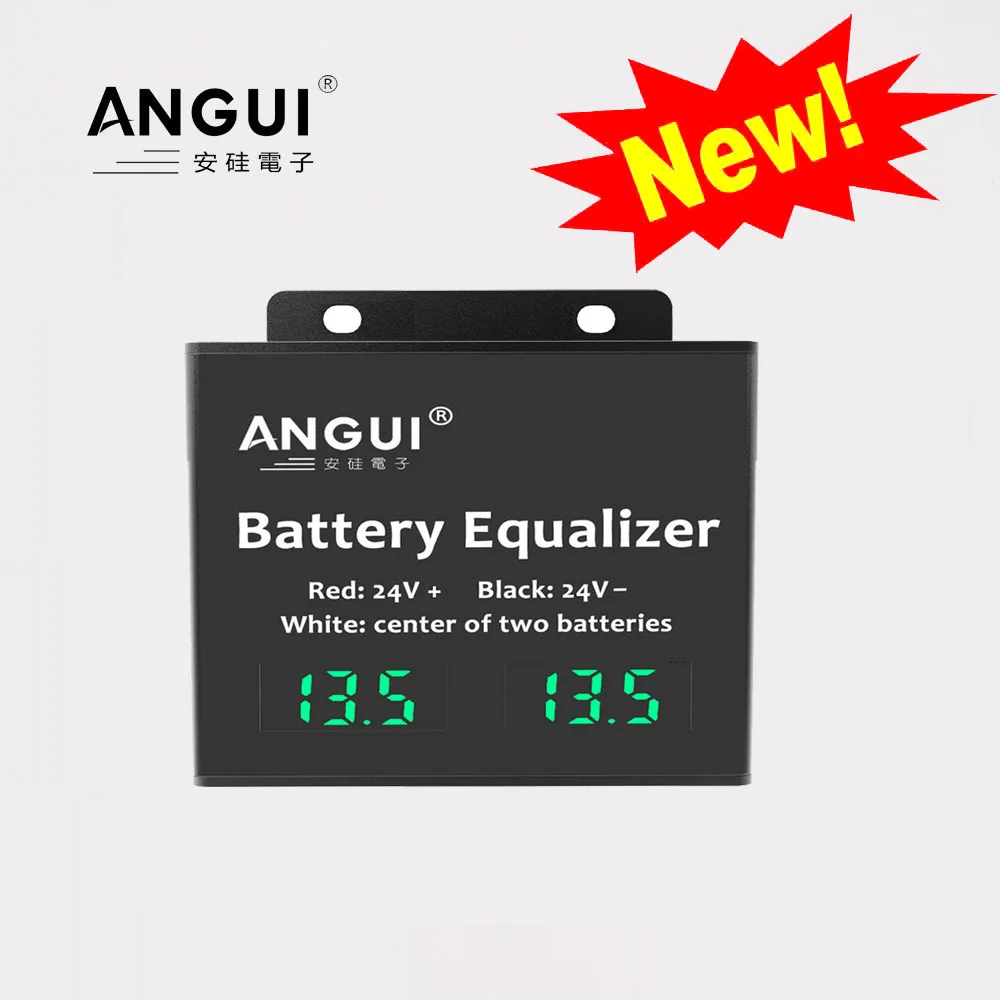 

ANGUI 24V FBA052S KBA052S Battery Equalizer LED Display 2 X 12V Lead Acid Gel Batteries Series Balancer 2S Active NCM 24V 25.6V