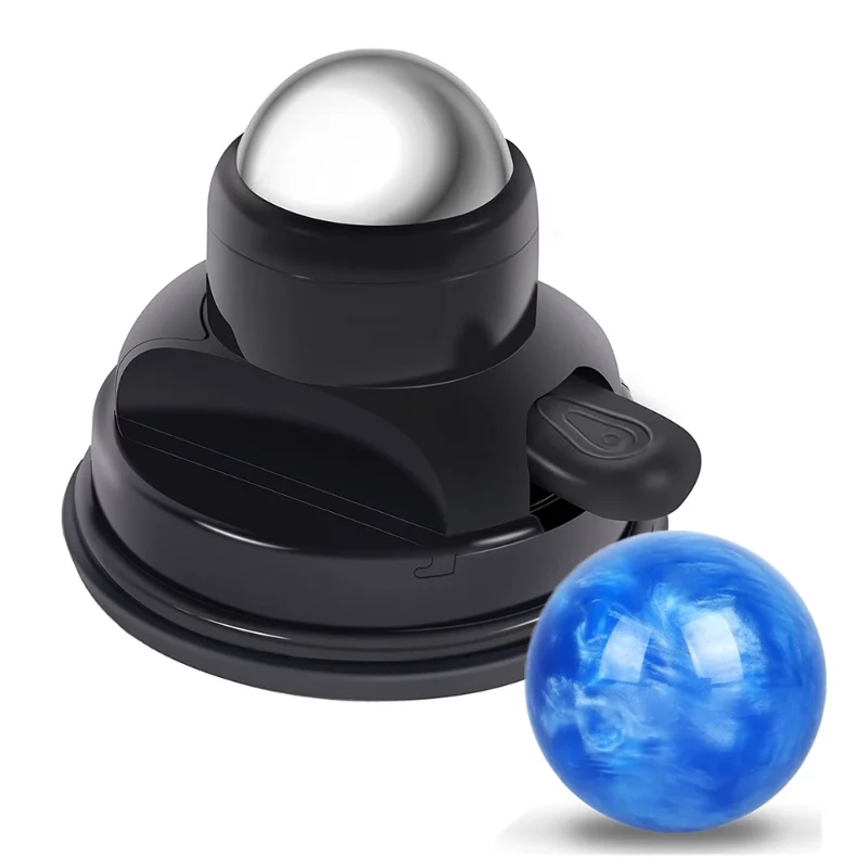 

Mountable Massage Ball Roller Suction Cup Hot/Cold Massage Ball Hand Held Massager For Trigger Point Deep Tissue Body Massager