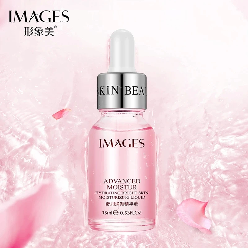 

Rose Face Serum Whitening Facial Serum 15ML Essence Skin Care Korean Makeup Shrink Pores Serum