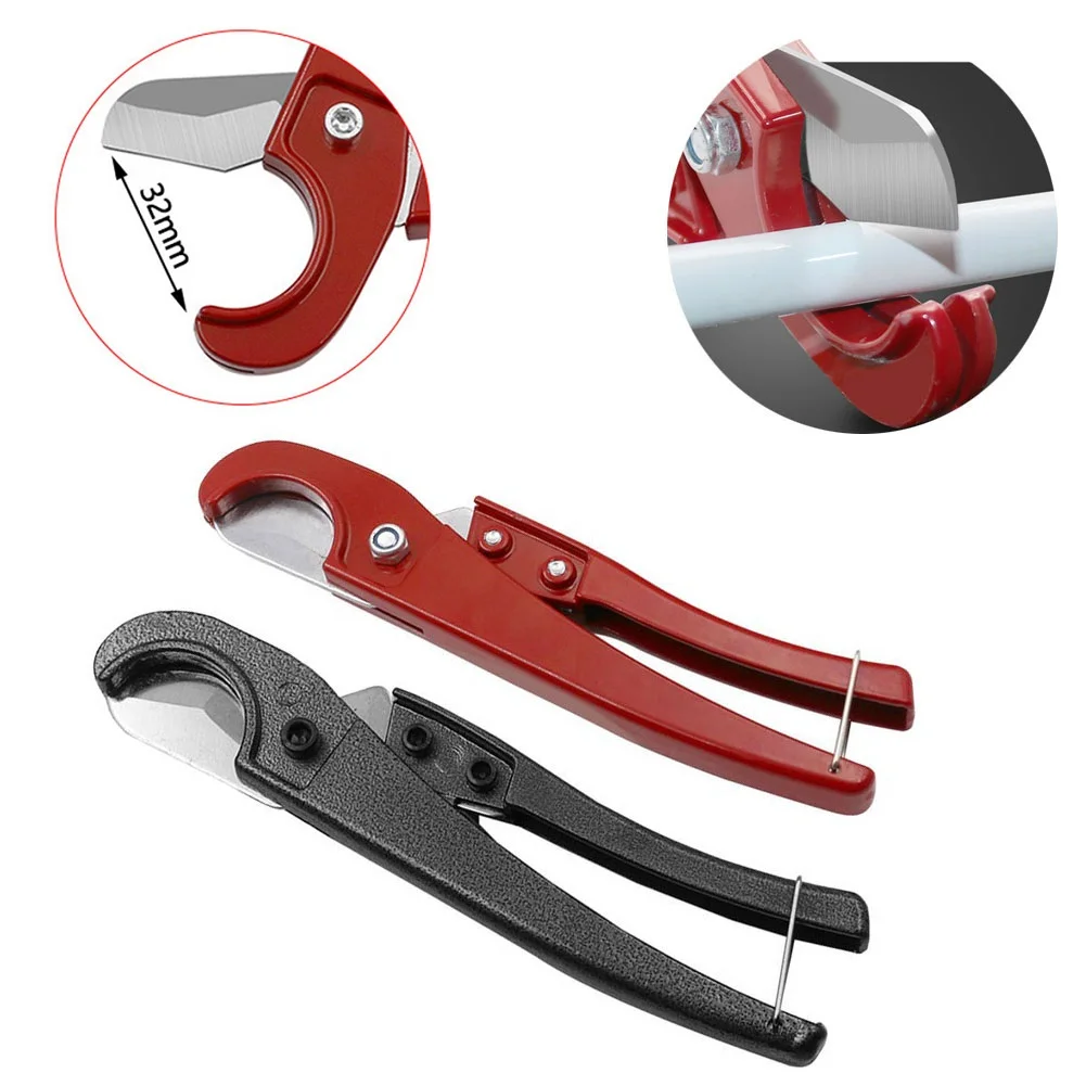 

Pipe Cutter 3-32MM Pipe Cutting Scissors Ratchet Cutter Tube Hose Plastic Pipes PVC/PPR Plumbing Manual Cutters Hand Tools