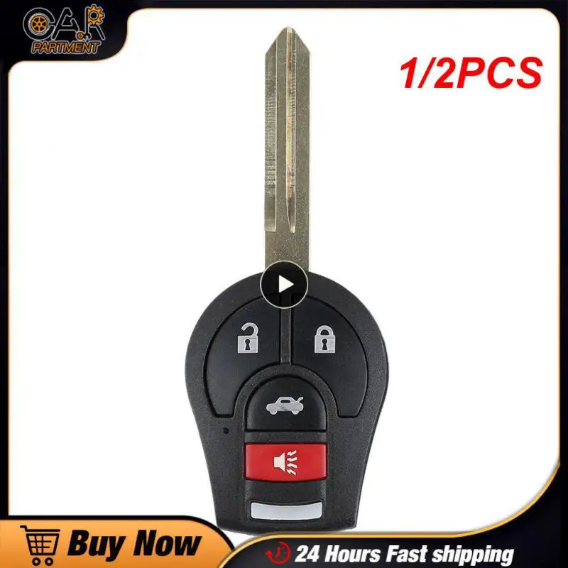 

1/2 шт. jingyuqin 315/433 Мгц дистанционный ключ для Nissan Sylphy Cube Juke Rogue Micra Qashqai Altima Maxima Sentra Versa передатчик