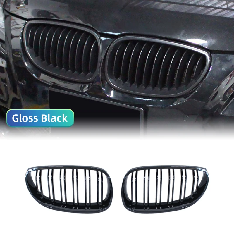 

BMW E60 E61 5 Серии 2003-2009 Гоночная Решетка Переднего Бампера С Двойной Перекладиной