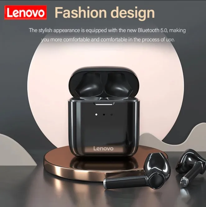 

TWS-наушники Lenovo QT83 с поддержкой Bluetooth 5,0 и системой ШПД