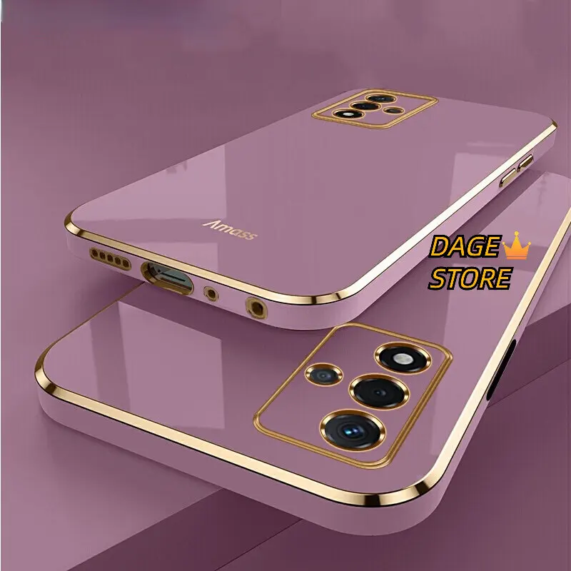 Phone Casing for Vivo V23E S10E V19 V21E 4G 5G Y55 Y31 Y51 Case 6D Plating Soft Silicone Shockproof Back Cover