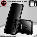 Магнитный металлический чехол для Samsung Galaxy S21 Ultra S20 FE Note 20 10 9 8 S10 S9 S8 Plus A50 A51 A70 A71