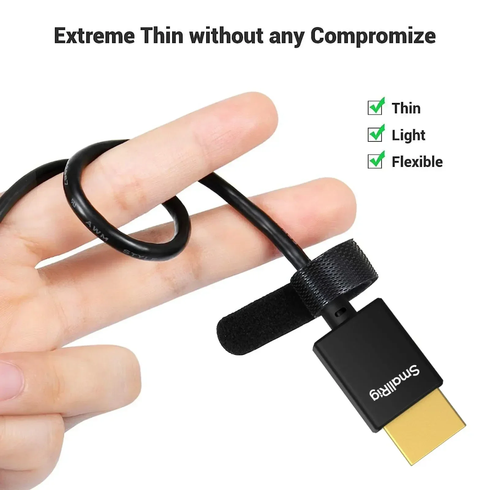 SmallRig ультратонкий высокоскоростной микро полноразмерный 4K HDMI-совместимый