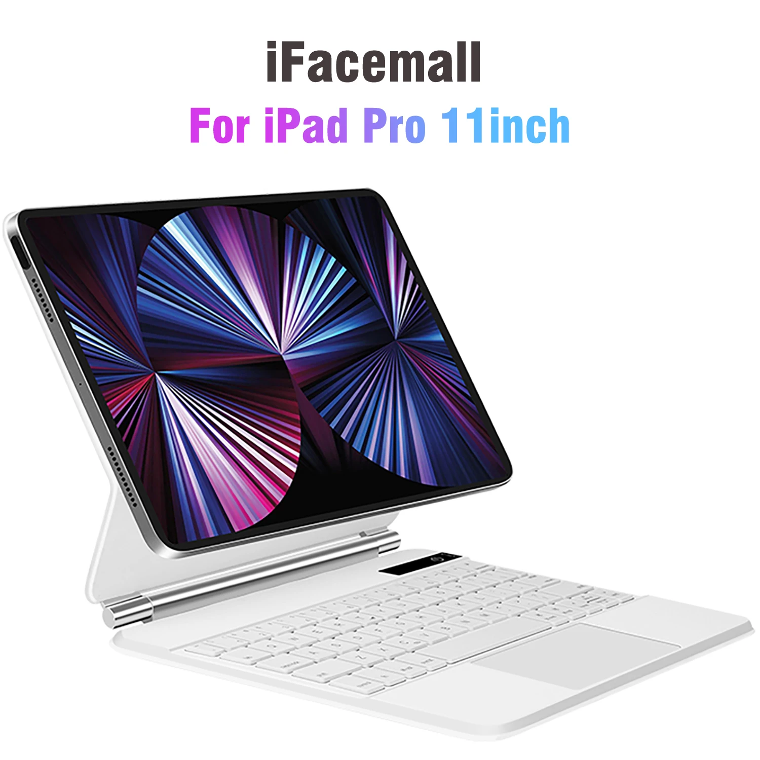 

iFacemall Backlight Magic Keyboard for iPad Pro 11in 2018 2020 2021 2022 1gen 2gen 3gen 4gen Keyboard folio
