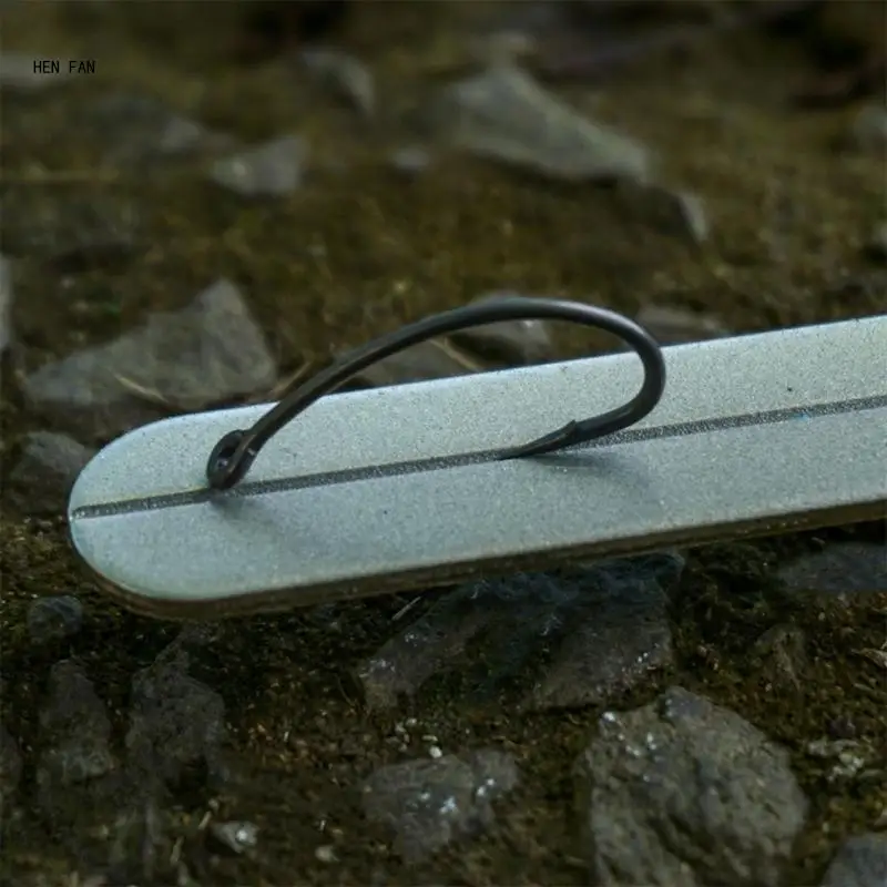 Шлифовальный инструмент портативный рыболовный крючок хонинг практичный