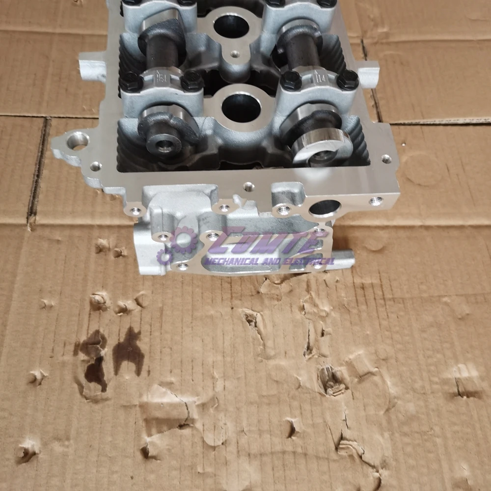 Фото Новый двигатель B12D в сборе с головкой блока цилиндров для Chevrolet Spark, Veu, Lova 1206CC 1.2L DOHC 16V 2006- (номера деталей: 96325166, 9002810) №3