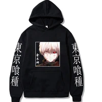 anime hoodies tokyo ghoul pullovers tops long sleeves hoodie male cloth sweatshirts hooded unisex cartoon harajuku sweatshirt