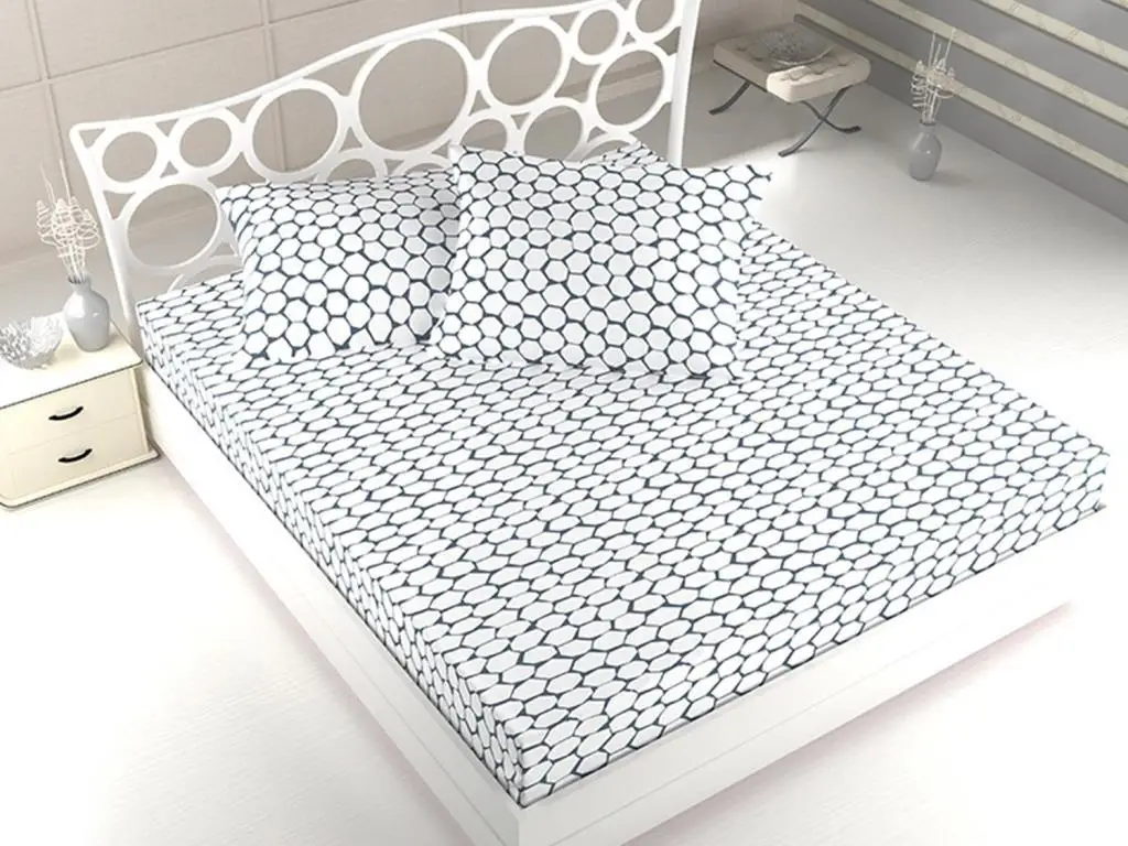 

Land Of dowry Double Kişililik Honeycomb Bed Sheet Set