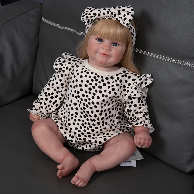

60cm Reborn Toddler Baby Maddie Doll Toys for Kids Birthday Christmas