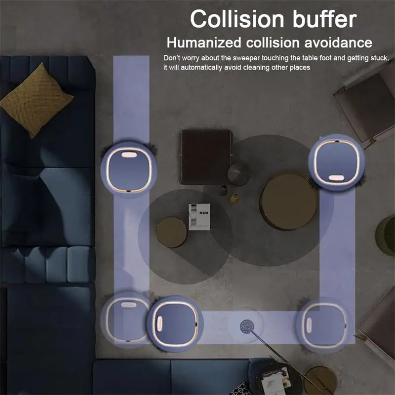 Автоматический подметальный робот Xiaomi умный пылесос для мытья полов