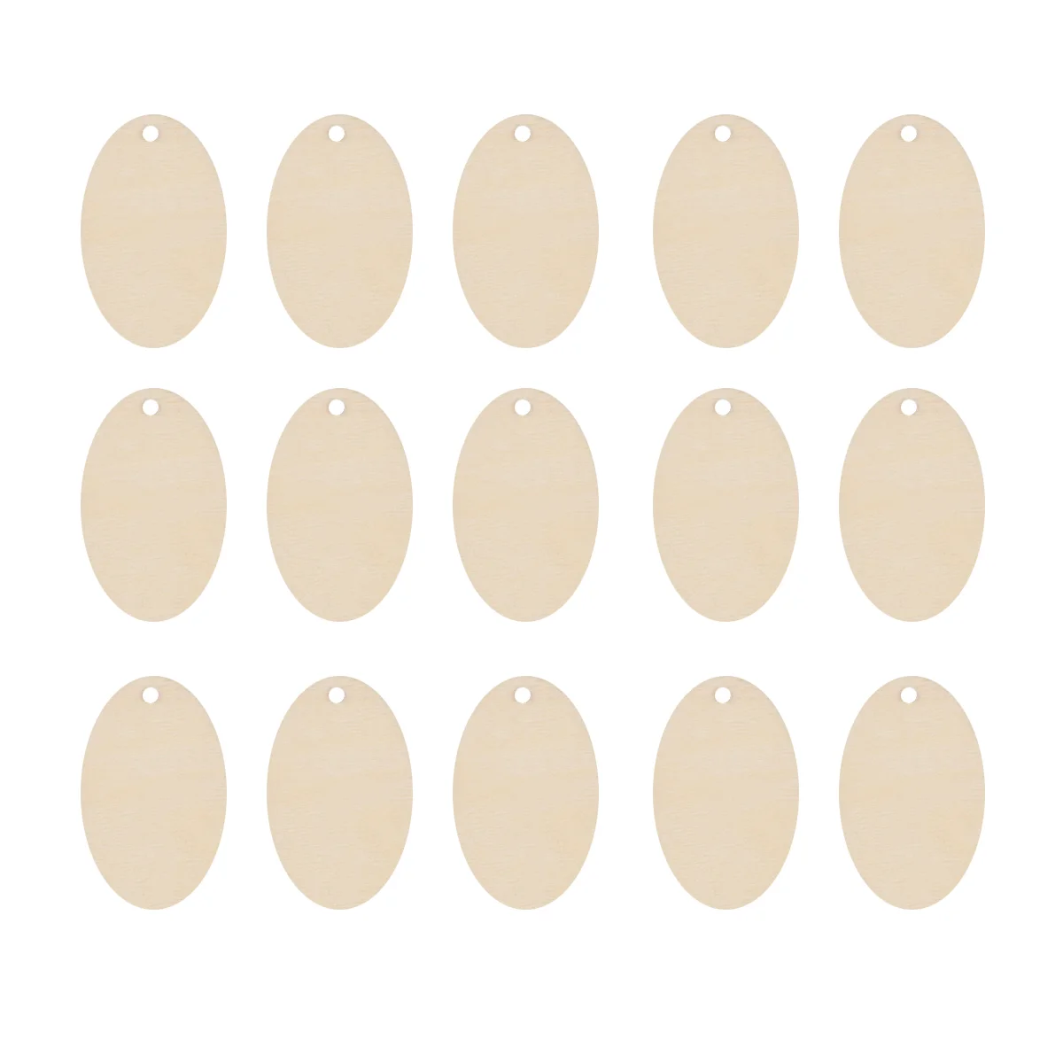 

Wooden Easter Wood Slices Shape Oval Hanging Unfinished Diy Embellishments Crafts Cutouts Tags Blank Egg Pieces Ornaments