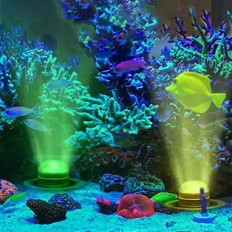 Маленькая подводная лампа без пламени маленькая с дистанционным управлением