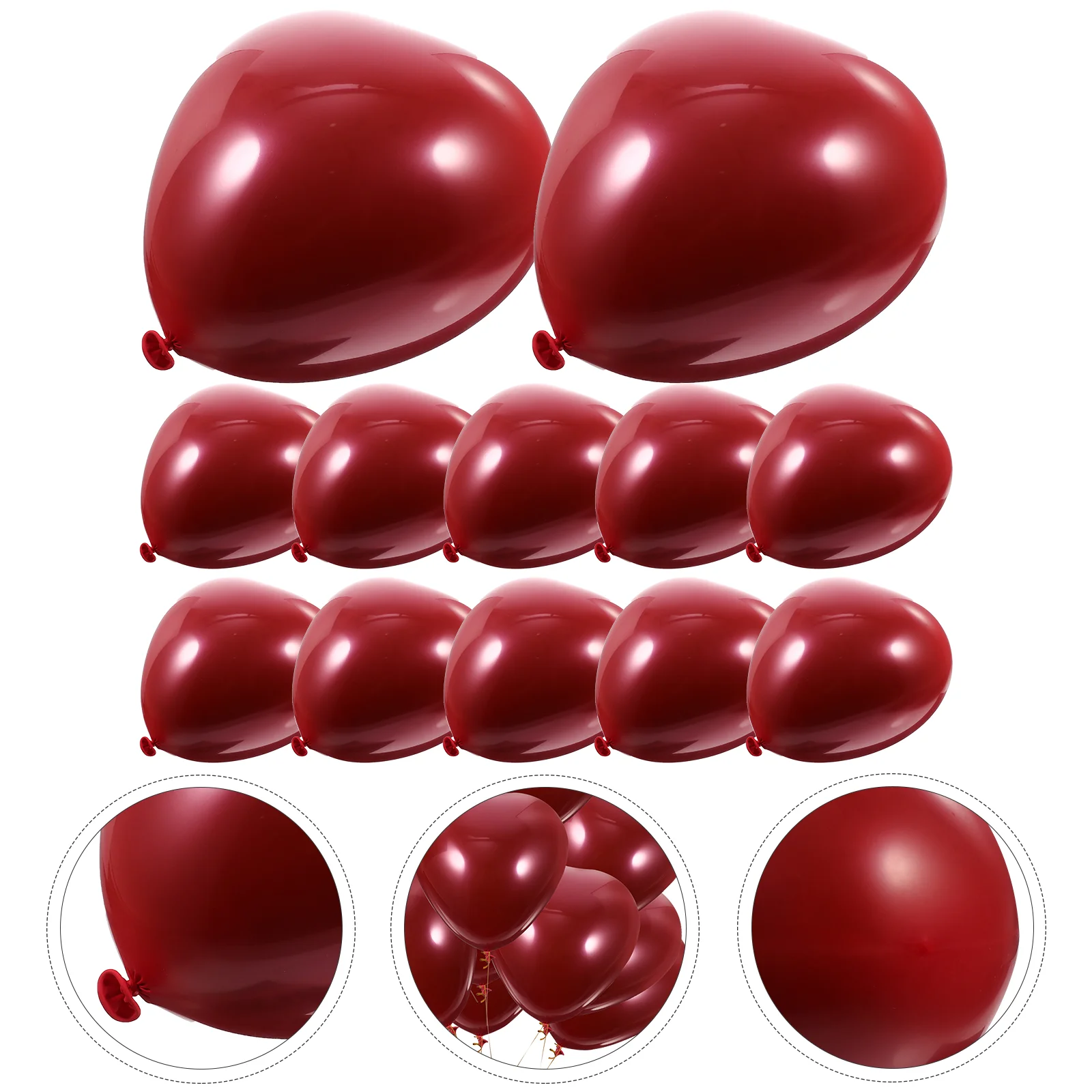 

Balloon Heart Party Wedding Balloons Latex Red Valentine Shower Bridal Decorative Proposal Ornamentshaped Love Day Supplies