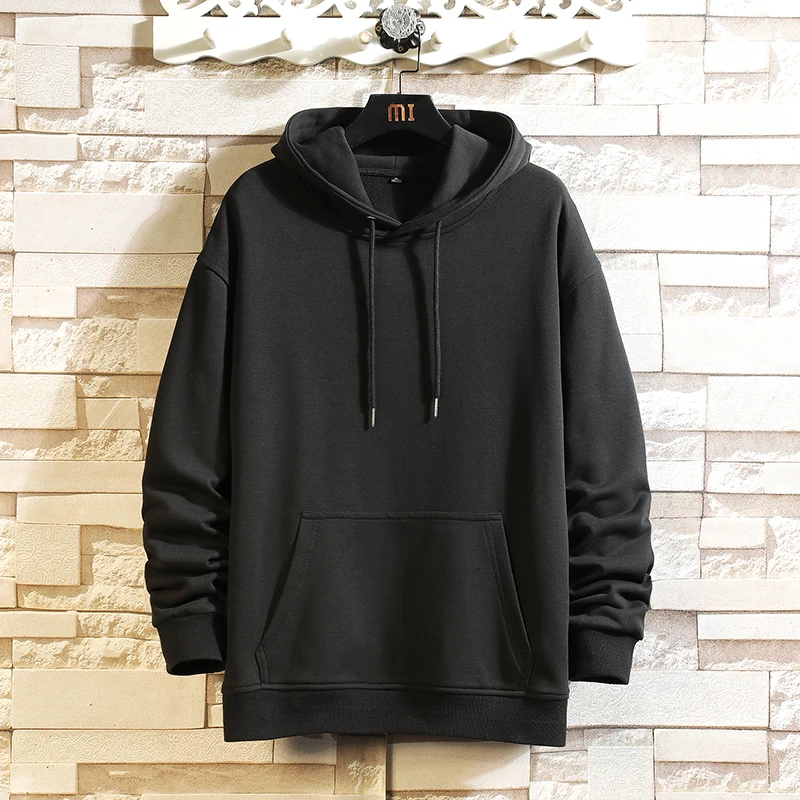 

Fashion All Match Brand Men Women Spring New Casual Hooded Loose Solid Color Tops Hooded Sweatshirts 2022 New Hoodies