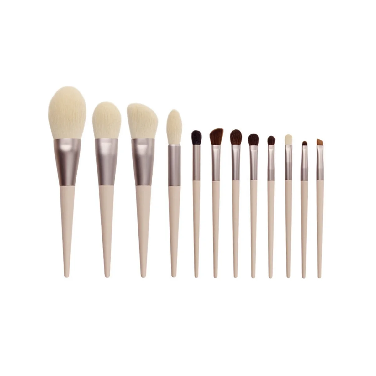 

12Pcs Morandi Makeup Brush Set Brush Soft Soft Hair Mask Brush Makeup Brush