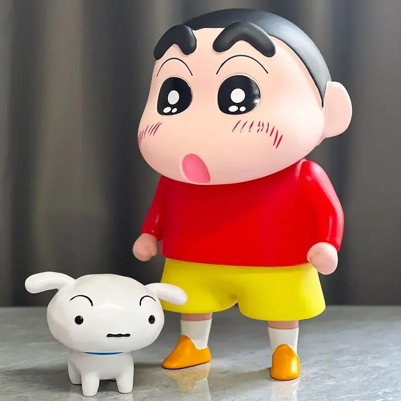 Kawaii 28 см карандаш Шин-Чан Сяобай тупая фигурка виниловая милая кукла игрушки