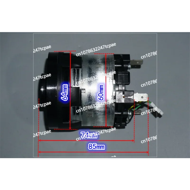 18V400W трехфазный сверхвысокоскоростной бесщеточный двигатель вакуумный