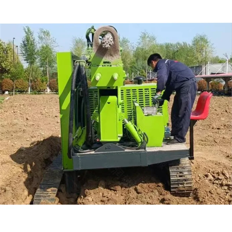 Заводская цена солнечный фотогальванический завод гусеничный гидравлический