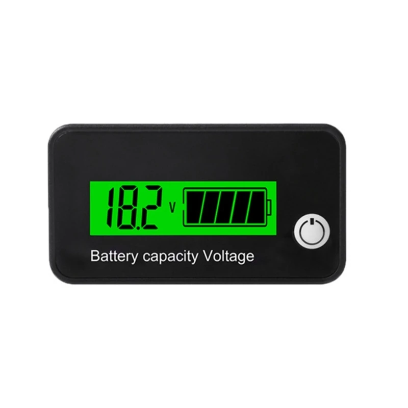 

8-90V Acid Battery Capacity Motorbike Digital Voltmeter DropShipping