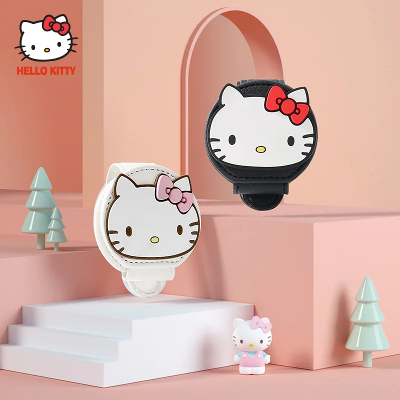 

Kawaii 4Inch Pu Hello Kitty Fashion Car Mobile Phone Sun Shading Sunglasses Car Glasses Glasses Clip Car Storage Glasses Box