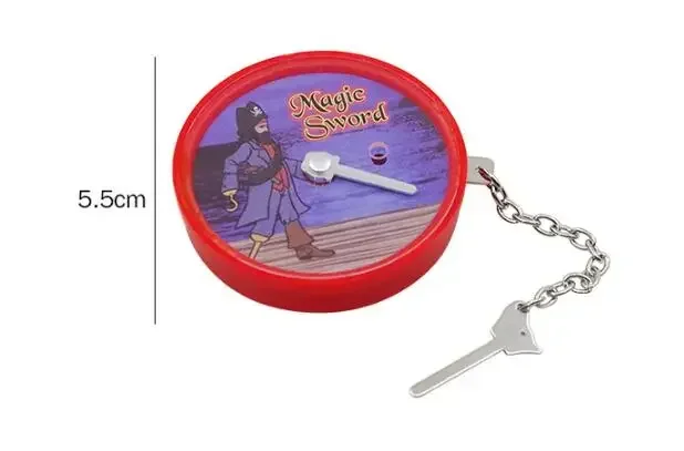 Tenyo Волшебный меч Волшебные трюки Сцена Крупным планом Волшебное веселое