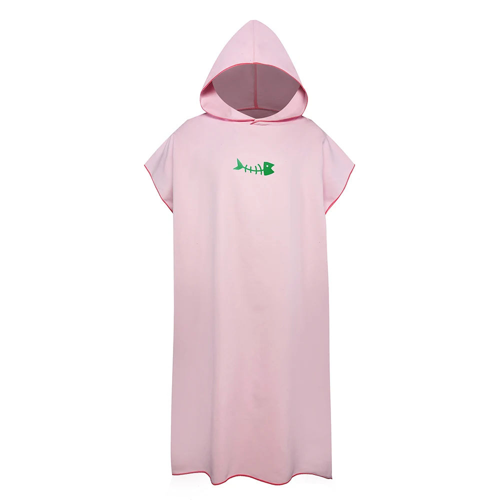 

Surf Poncho Changing Towel Quick-Dry Microfiber Robe With Hood Beach Wetsuit Swimming Blanket Soft Bath Robe for Adults
