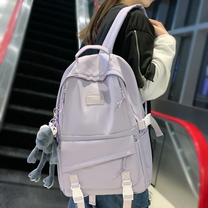 

New Trendy Lady Waterproof School Backpack Male Female College Backpack Boy Girl Travel Student Bag Fashion Men Women Laptop Bag