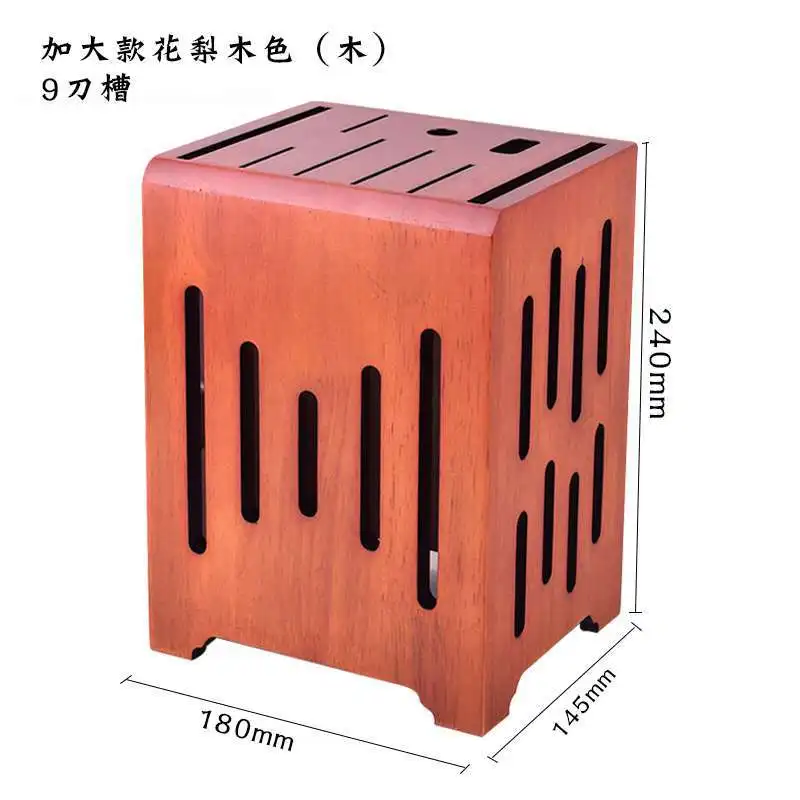 

Aoliviya Sh Новинка, большие размеры, бытовая стандартная настенная подставка для ножей, твердая древесина от плесени-Pro