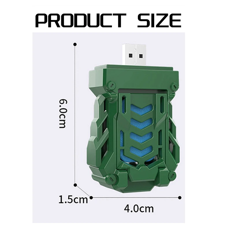 USB-отпугиватель комаров электронный для использования на открытом воздухе и в