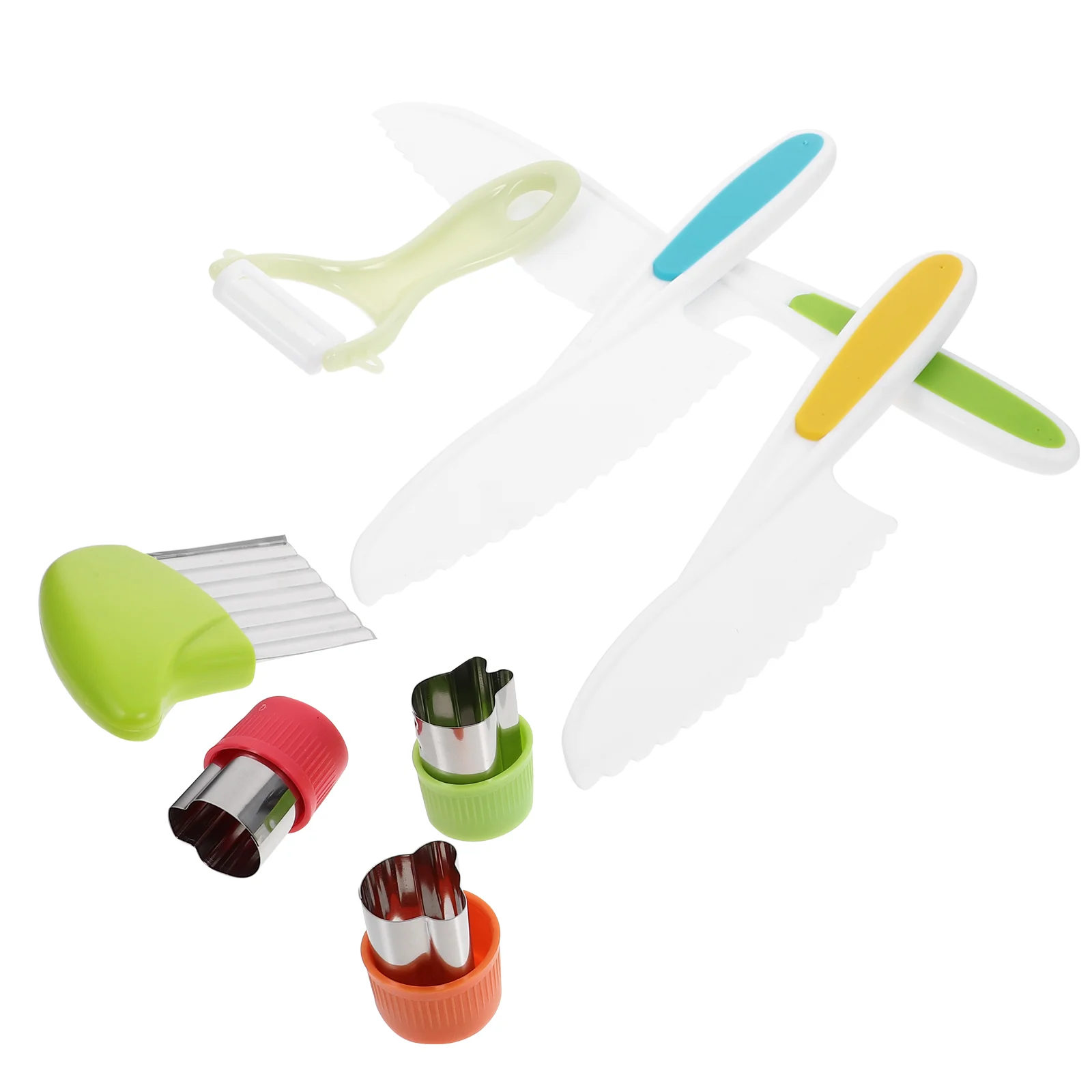 

Kitchen Knife Multi-use Plastic Vegetable Cutting Device Household Safety