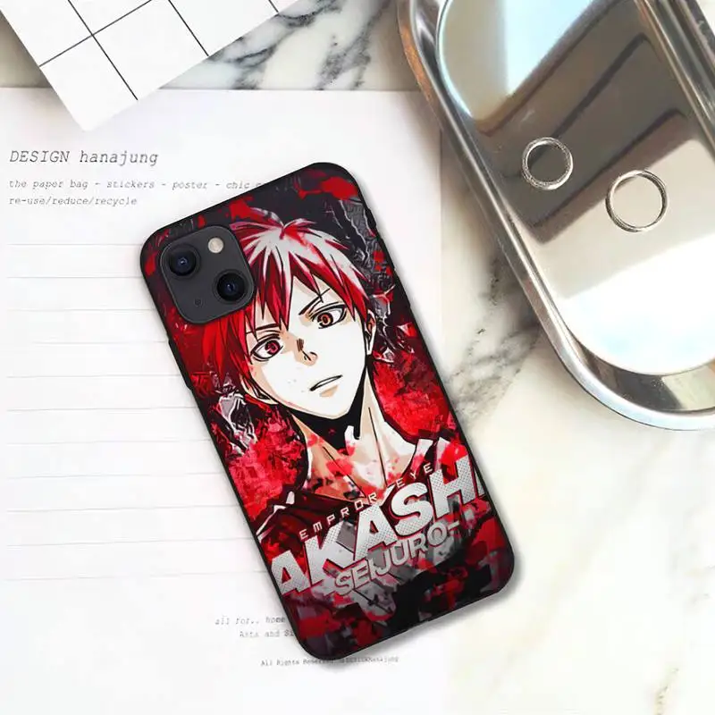 Баскетбольный чехол для телефона Akashi seiпрору Kurokos iPhone 11 12 Mini 13 Pro XS Max X 8 7 6s Plus 5 SE XR -