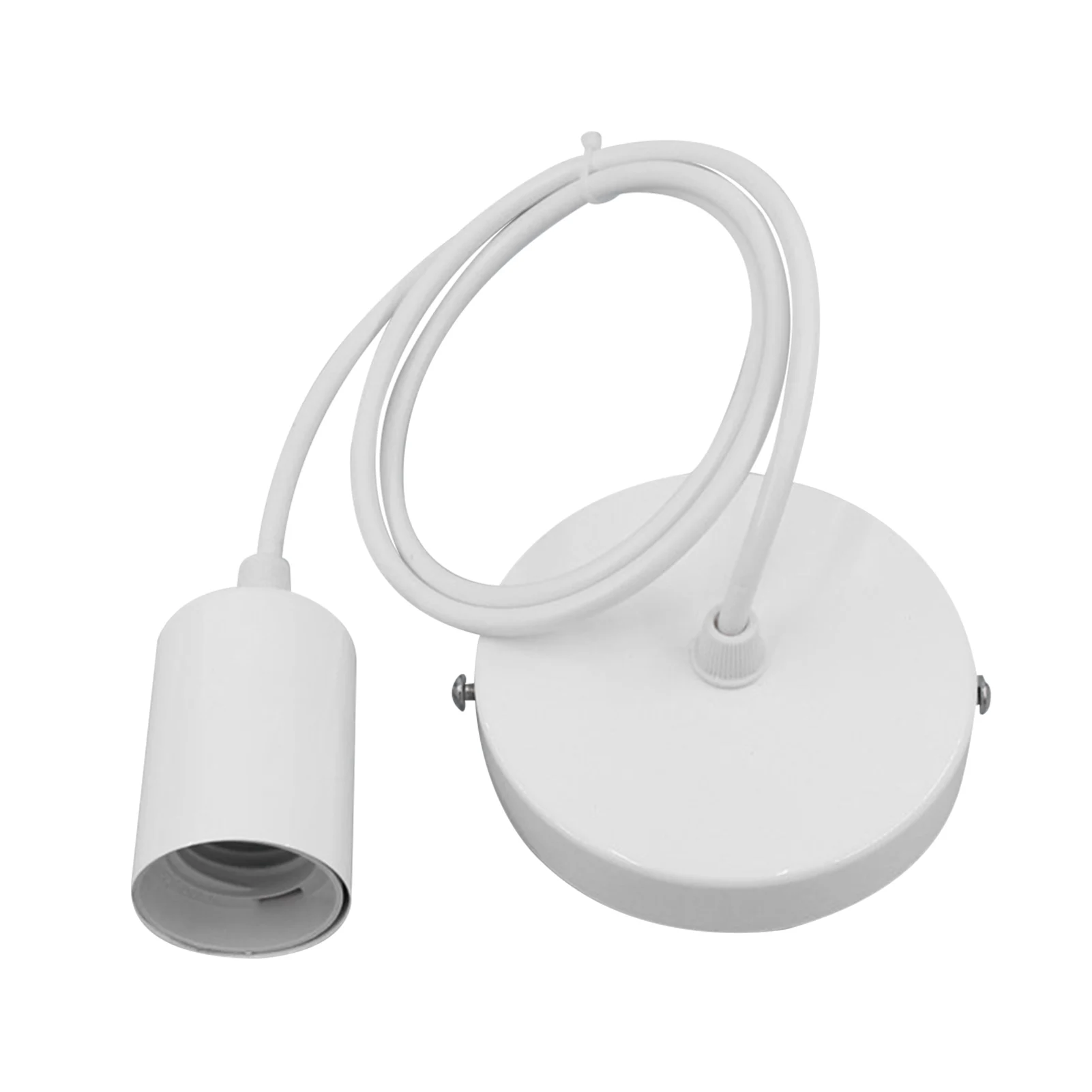 

E27 Hotel Balcony Bedroom Restaurant Industrial Style Study Pendant Light Fitting With 1M Cable Iron Art Lamp Holder Adjustable