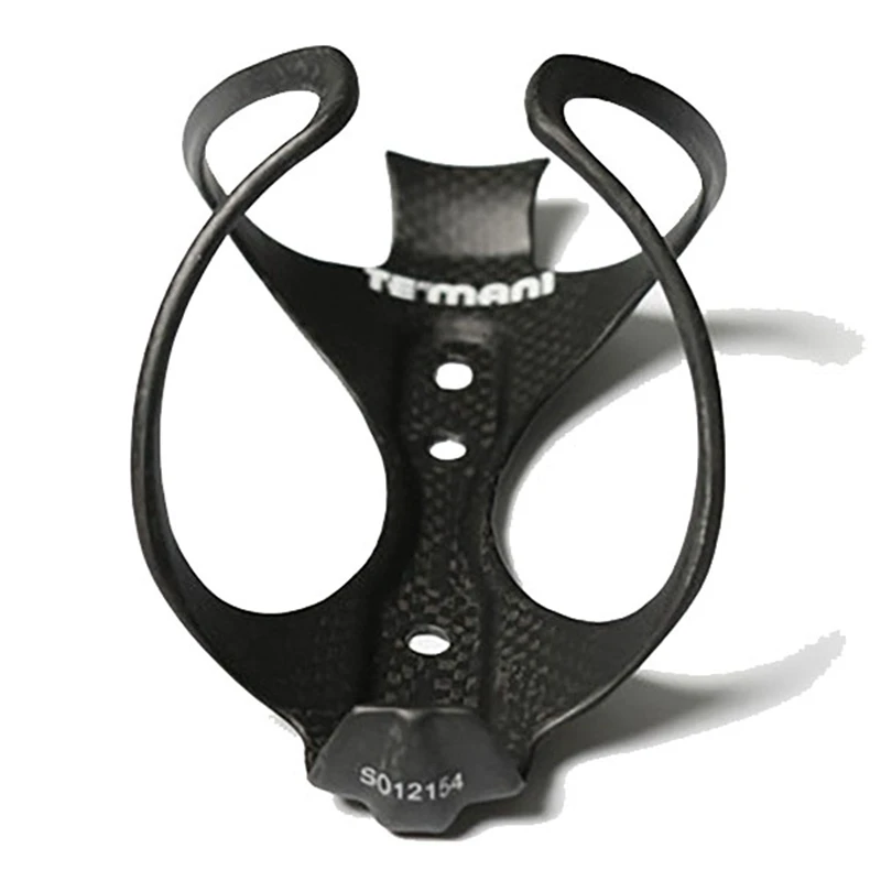 

TEMANI Bottle Cage 3K Carbon Fiber Bike Bottle Cage Easy To Install Great Bicycle Bottle Cage For Road Mountain Bike Black