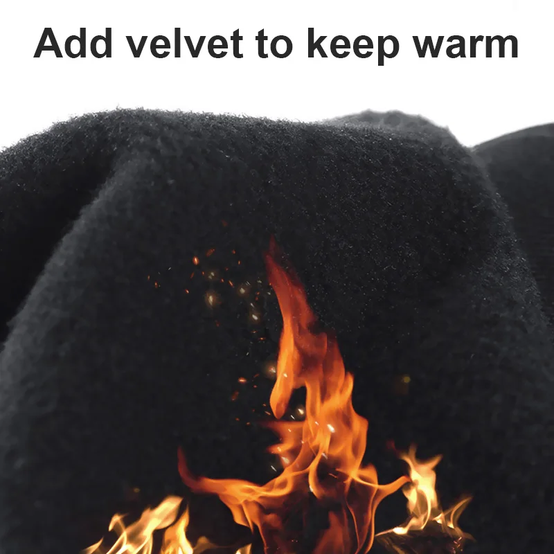 Зимние велосипедные перчатки теплые с закрытыми пальцами для сенсорного экрана