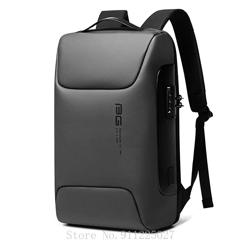 

Hot Luxury Business Backpack Men's Travel Waterproof USB Charging Anti Theft Lock 15.6 Inch Laptop Bag Male Shoulder Bag