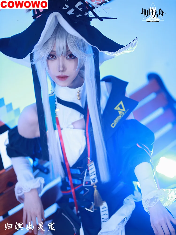 COWOWO Arknights Spectre The Unchained женский косплей костюм Cos Game аниме вечерние униформа
