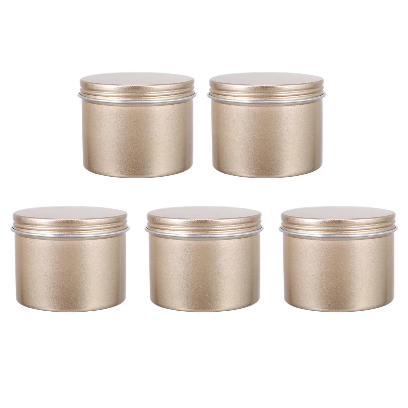 

5pcs Metal Storage Tins Tin Cans