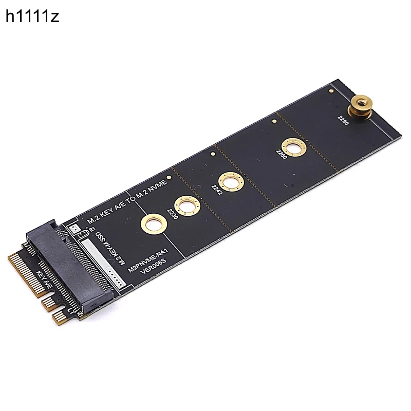 Адаптер M2 KEY A-E to M2 NVME, преобразователь карты Riser NGFF в KEY-M ...