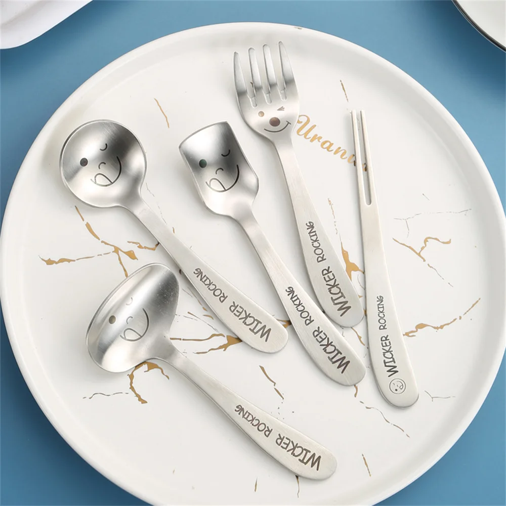 2/3/4 шт. портативные ложки из нержавеющей стали