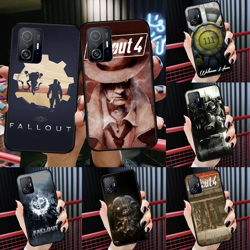 

Fallout 4 Video Games Case For POCO X4 Pro X3 Pro GT F3 M3 M4 Pro Back Cover For Xiaomi Mi 11 Lite 11T Pro 12X
