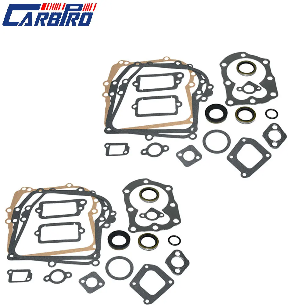 

2PCS Gasket Set Fit Briggs & Stratton 590777 Engine Replaces # 794209 699933 298989 Gasket Kit Engine Set