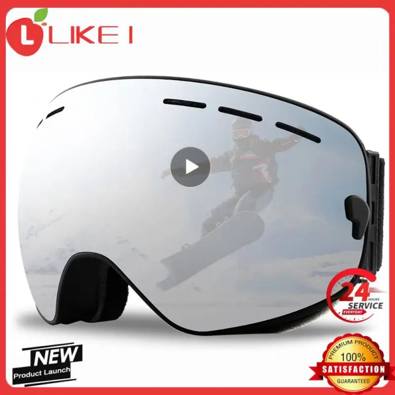 

Ski Goggles Anti-radiation Durable Mountaineering Goggles Anti-fog Glasses Anti-fog Ski Goggles Anti-sand High Quality Anti-wind