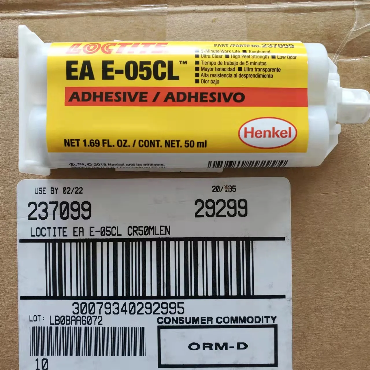 Loctite EA E-05CL строительный клей 50 мл/шт. Henkel эпоксидный структурный