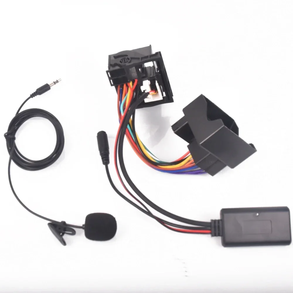 Фото Комплект адаптеров AUX Bluetooth 5.0 для автомагнитол Volkswagen RCD510 RCD210 Golf Passat Jetta POLO с разъемом для микрофона и функцией громкой связи №5